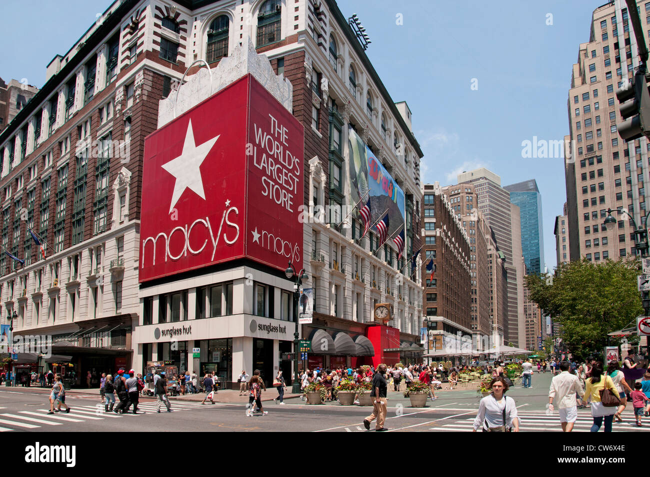 Macy's Herald Square midtown Manhattan world's largest store New York