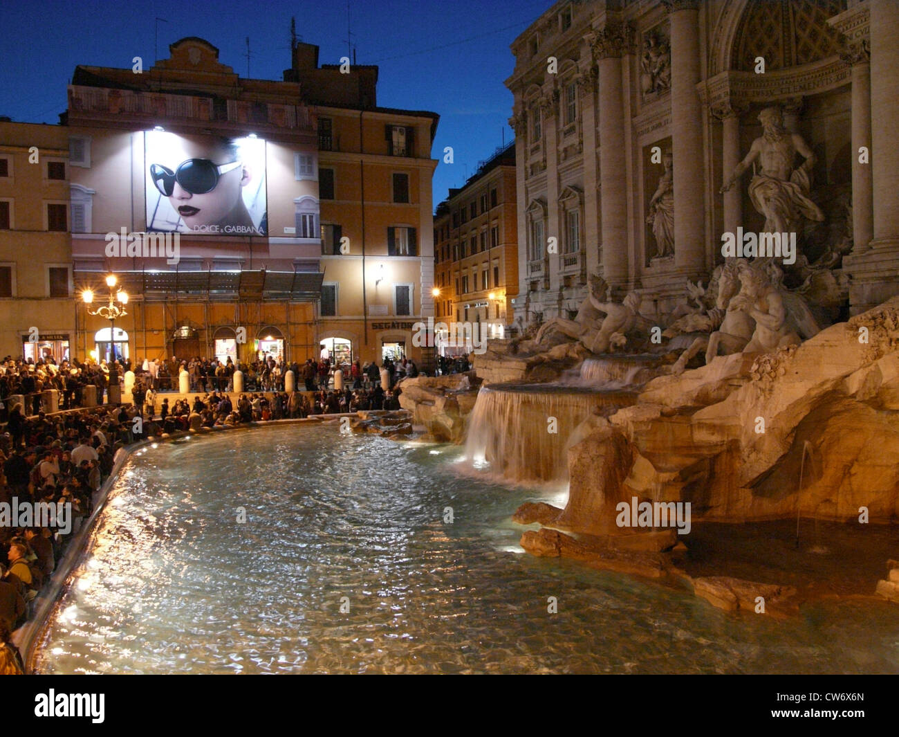 Trevi Fountain, Italy, Lazio, Rome Stock Photo