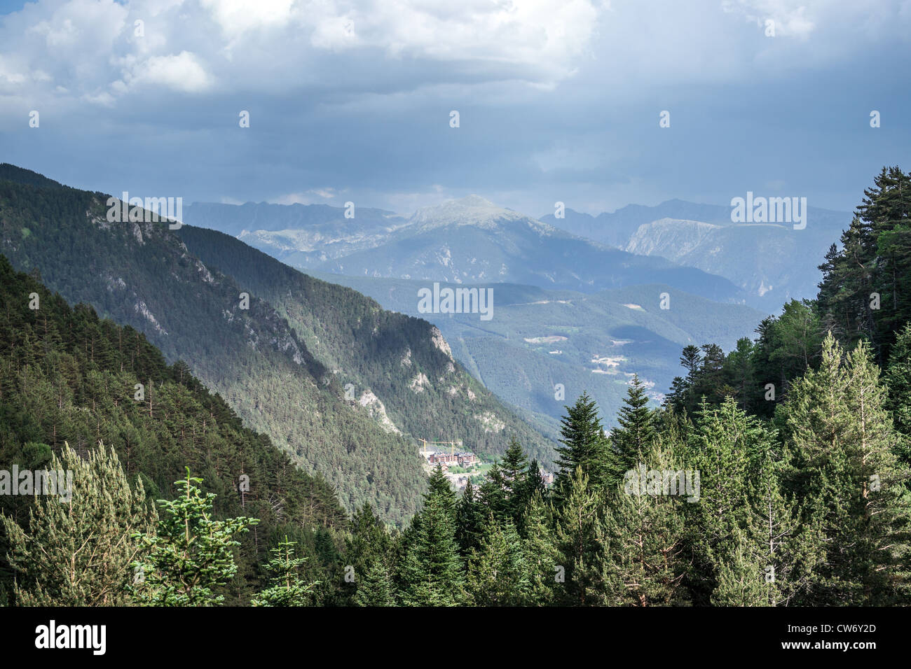 Pyrenees in Andorra Stock Photo