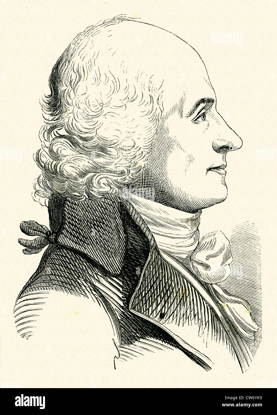 Carnot (Lazare Nicolas Marguerite) - 1753-1823 - Stock Photo