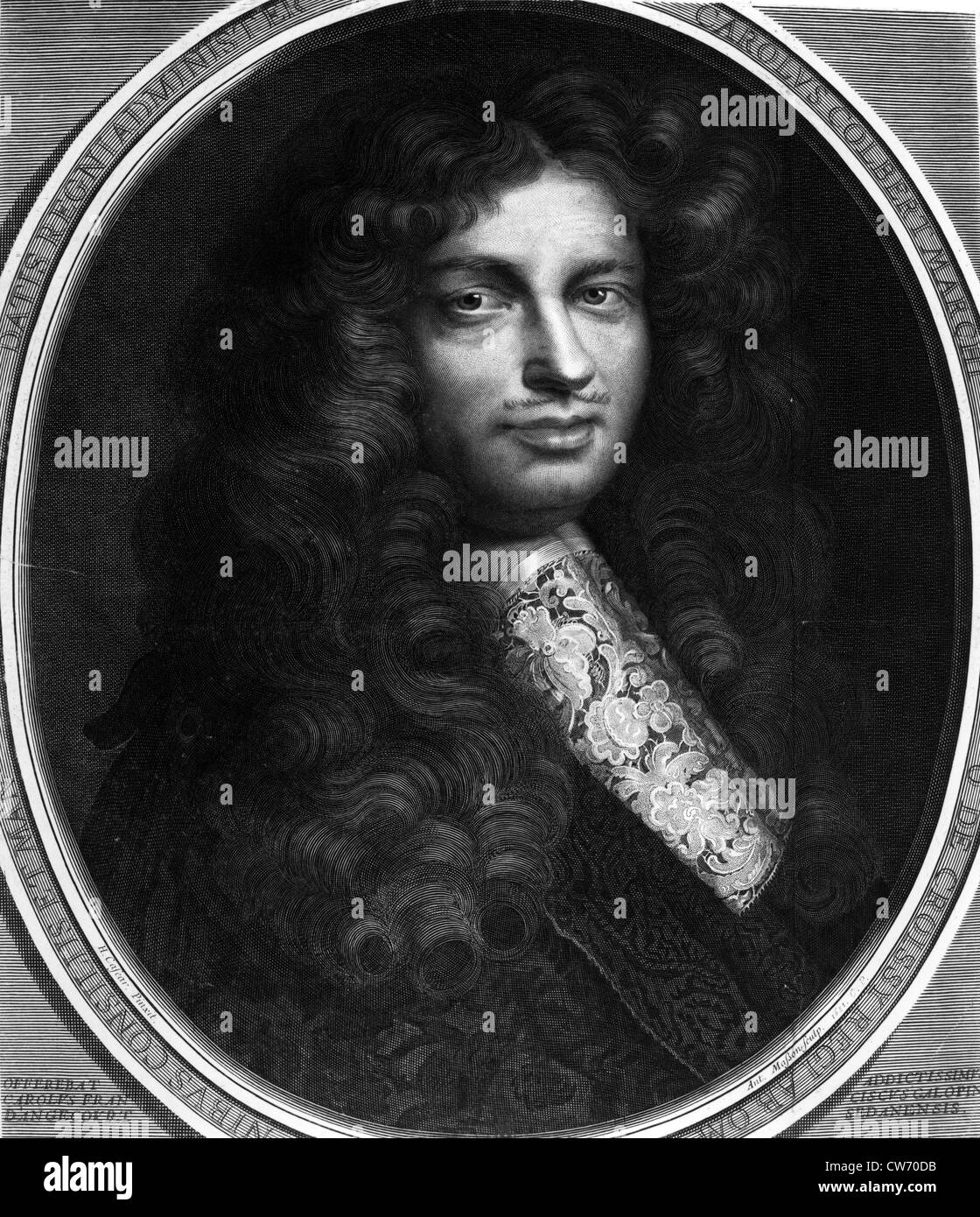 Charles Colbert, marquis of Croissy (1625-1696) Stock Photo