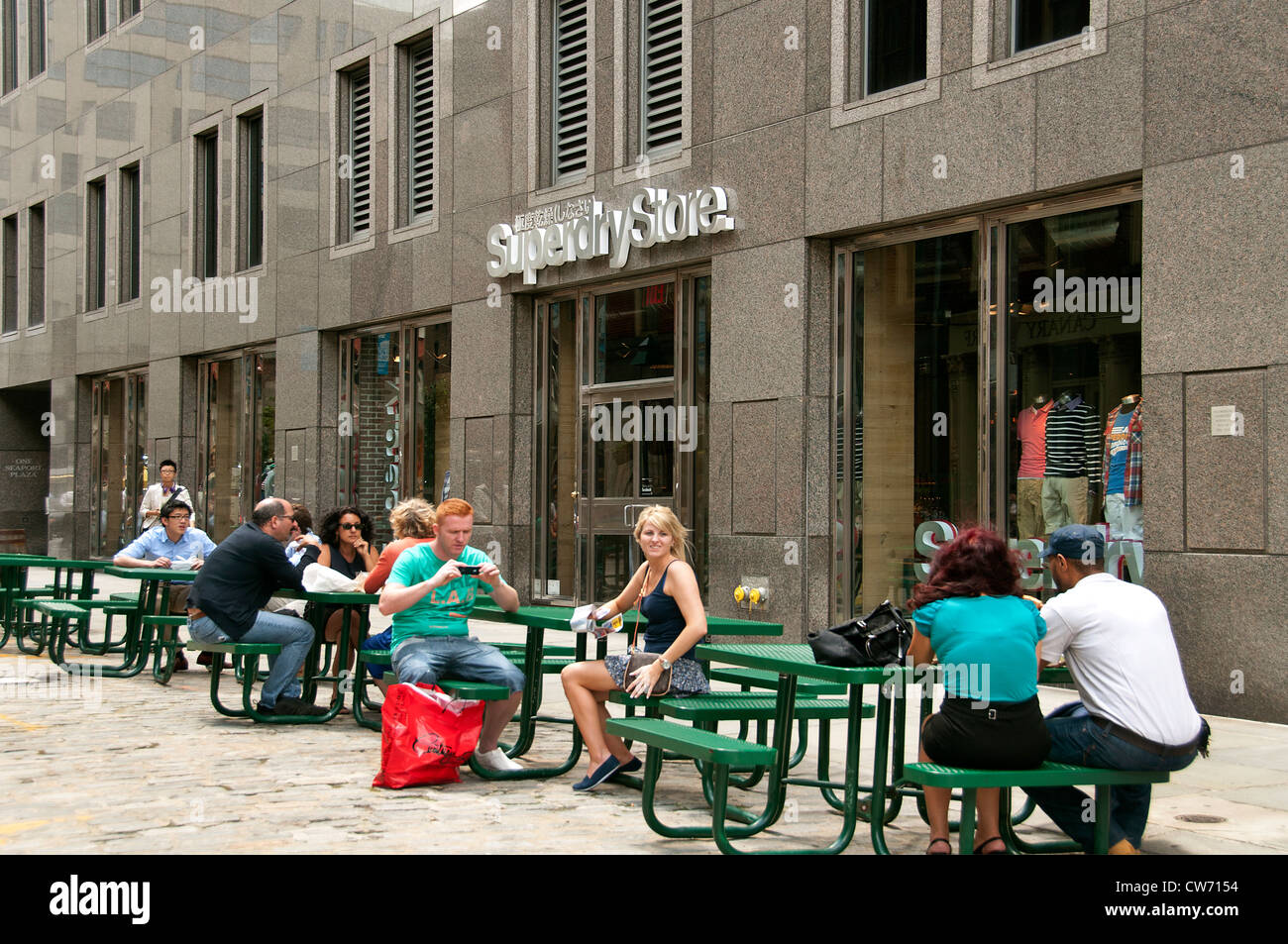 Superdry Store Fashion South Street Seaport Manhattan near Pier 17 New