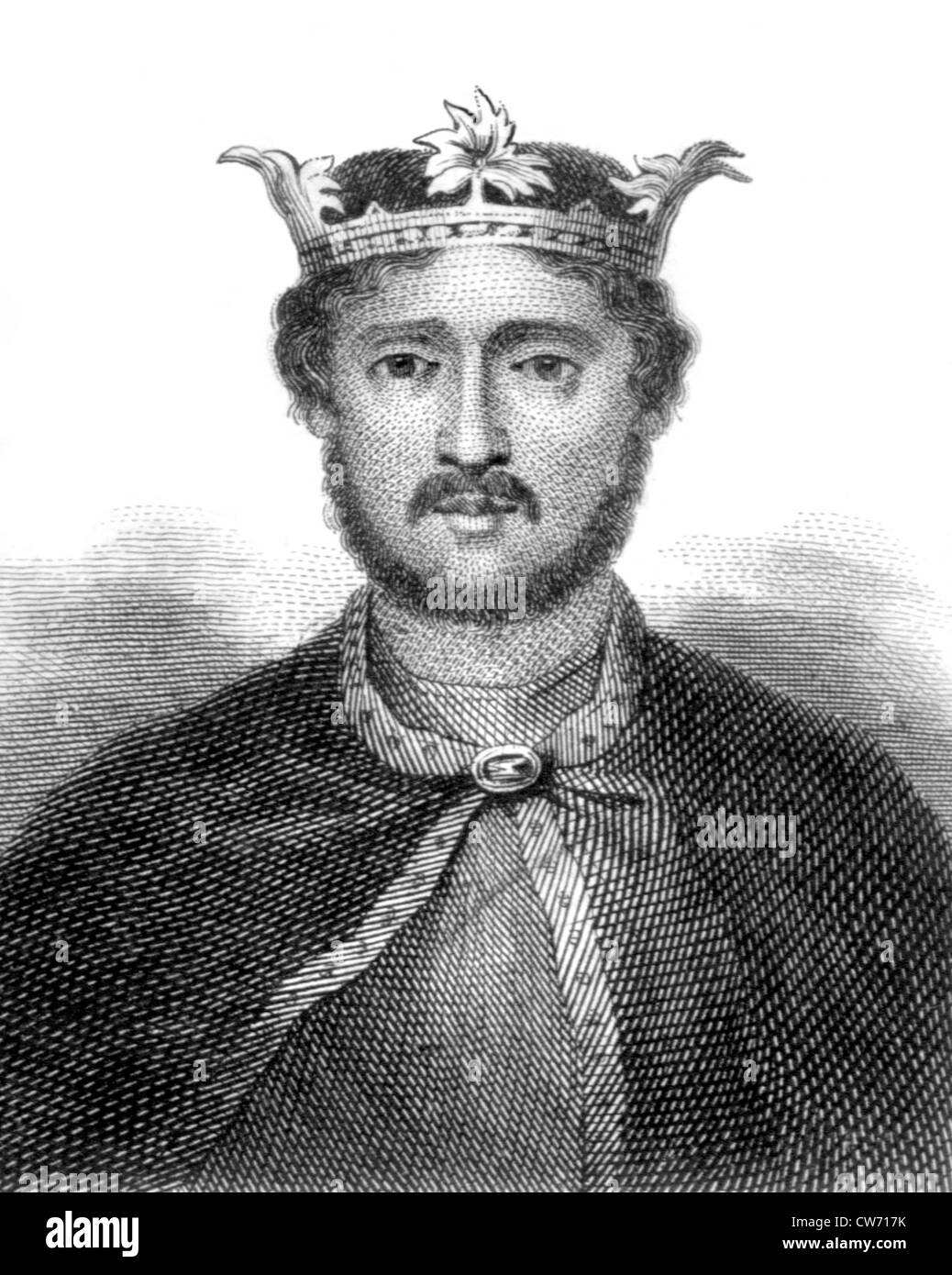 Richard I, known as 'Cœur de Lion' (1157-1199) Stock Photo