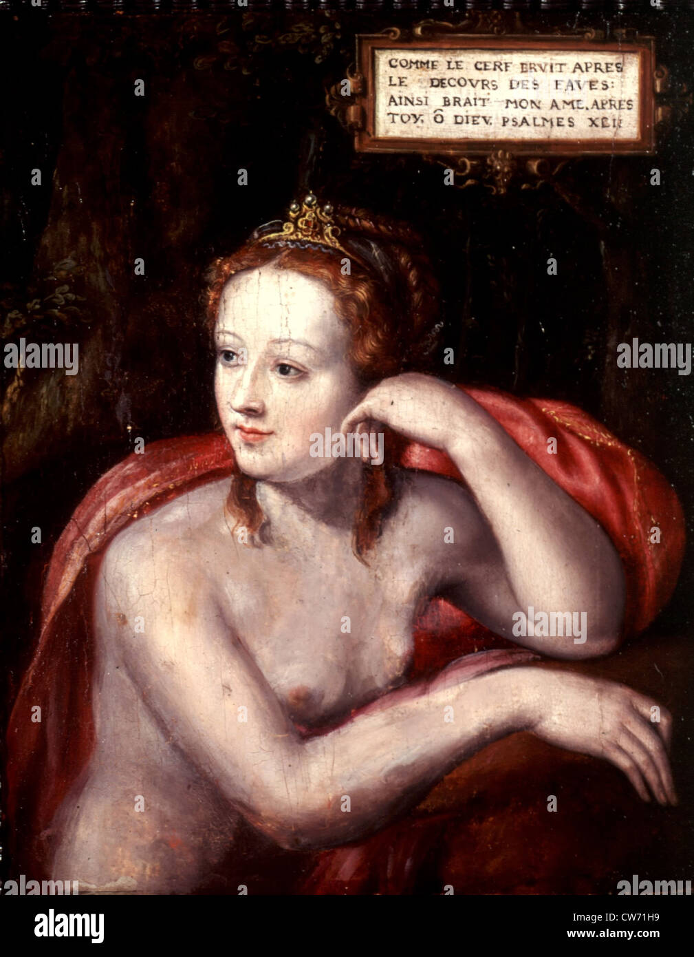 Diane of Poitiers, Duchess of Valentinois  (?, 1499  Anet, 1566) Stock Photo