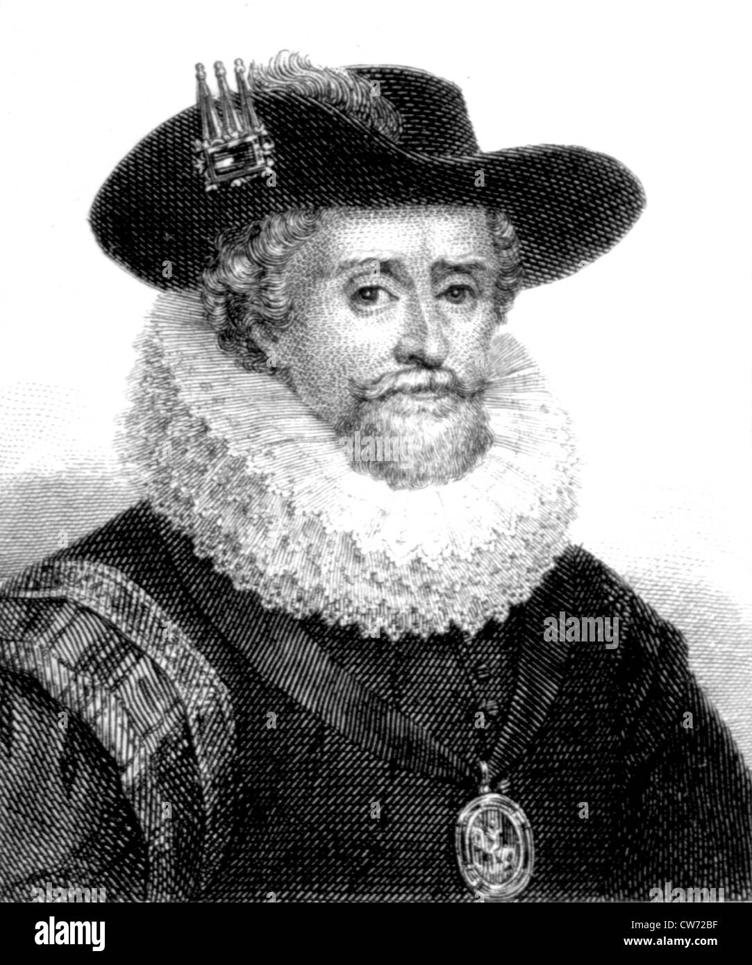 Charles Ist Stuart (1566-1625) Stock Photo