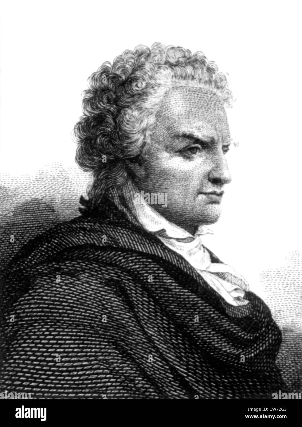 Vittorio, count Alfieri (1749-1803), Italian writer Stock Photo