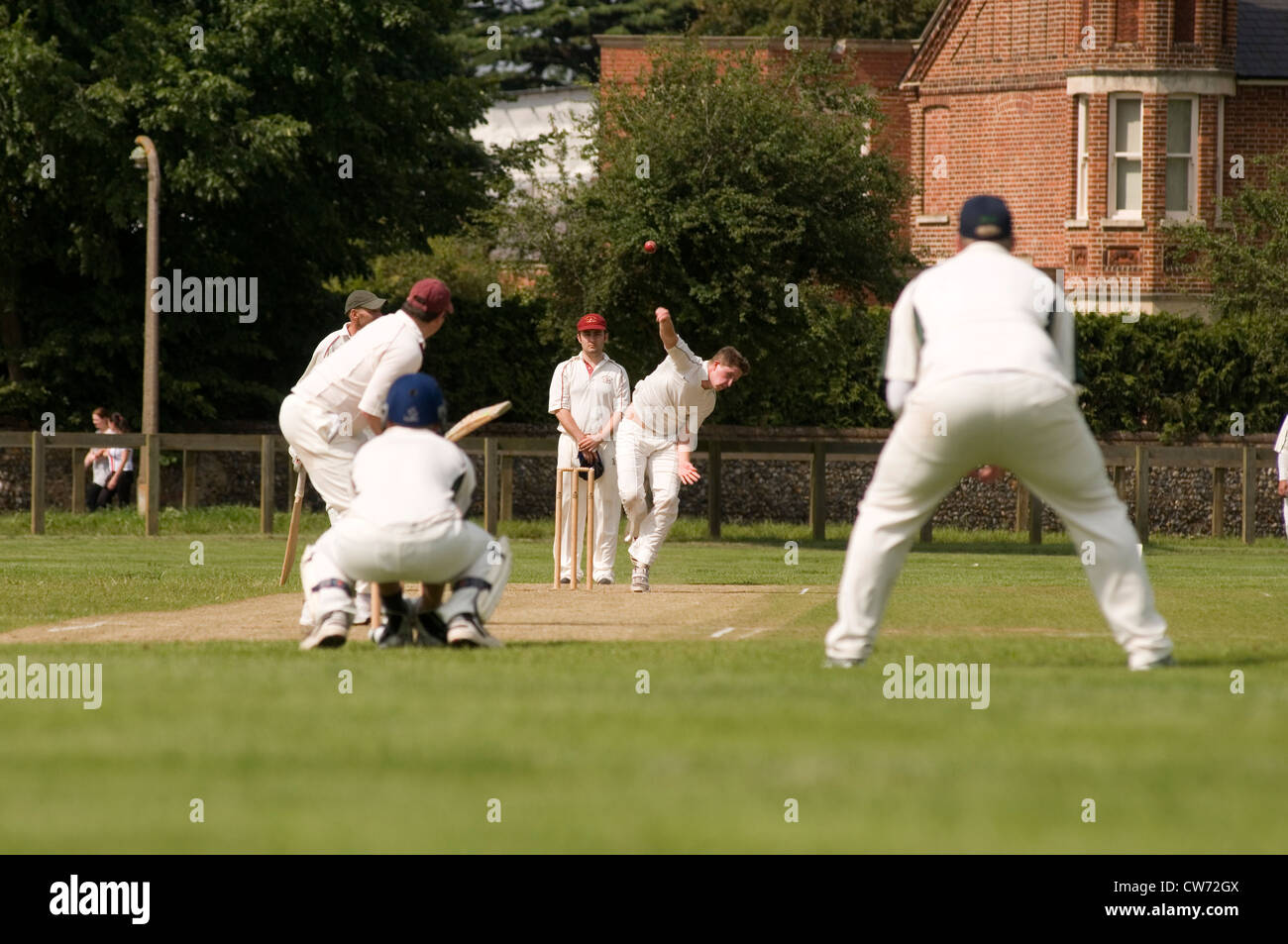 Village green cricket hires stock photography and images Alamy