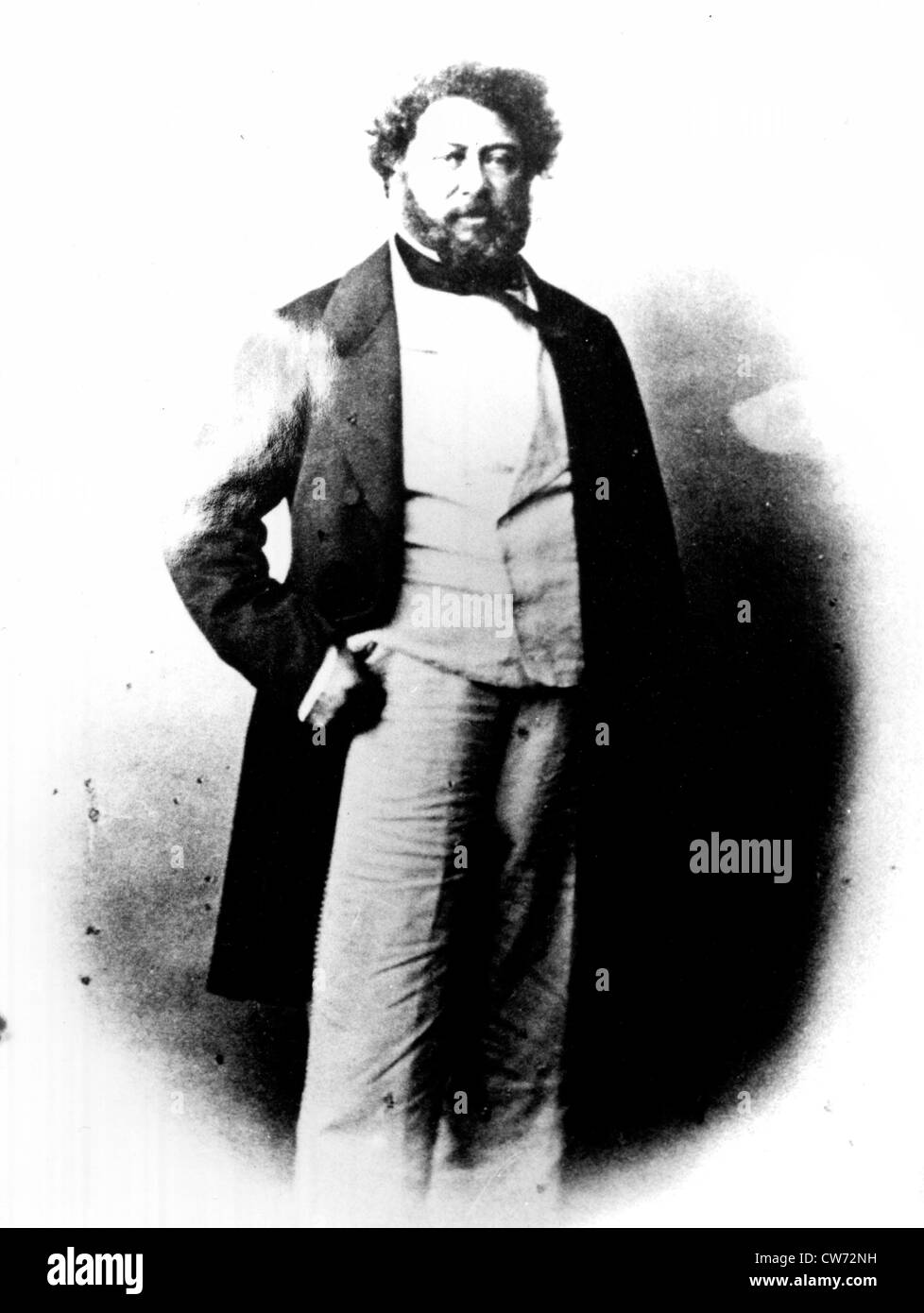 Alexander Dumas (1802-1870) Stock Photo