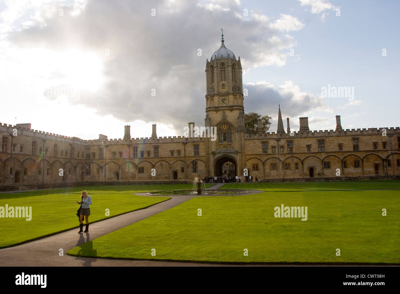 Christ Church Cathedral, United Kingdom, England, Oxford Stock Photo