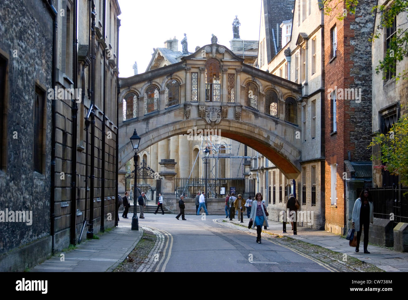 Bridge of Sighs, United Kingdom, England, Oxford Stock Photo