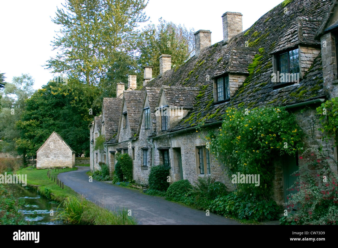 The cotswolds houses bibury hires stock photography and images Alamy