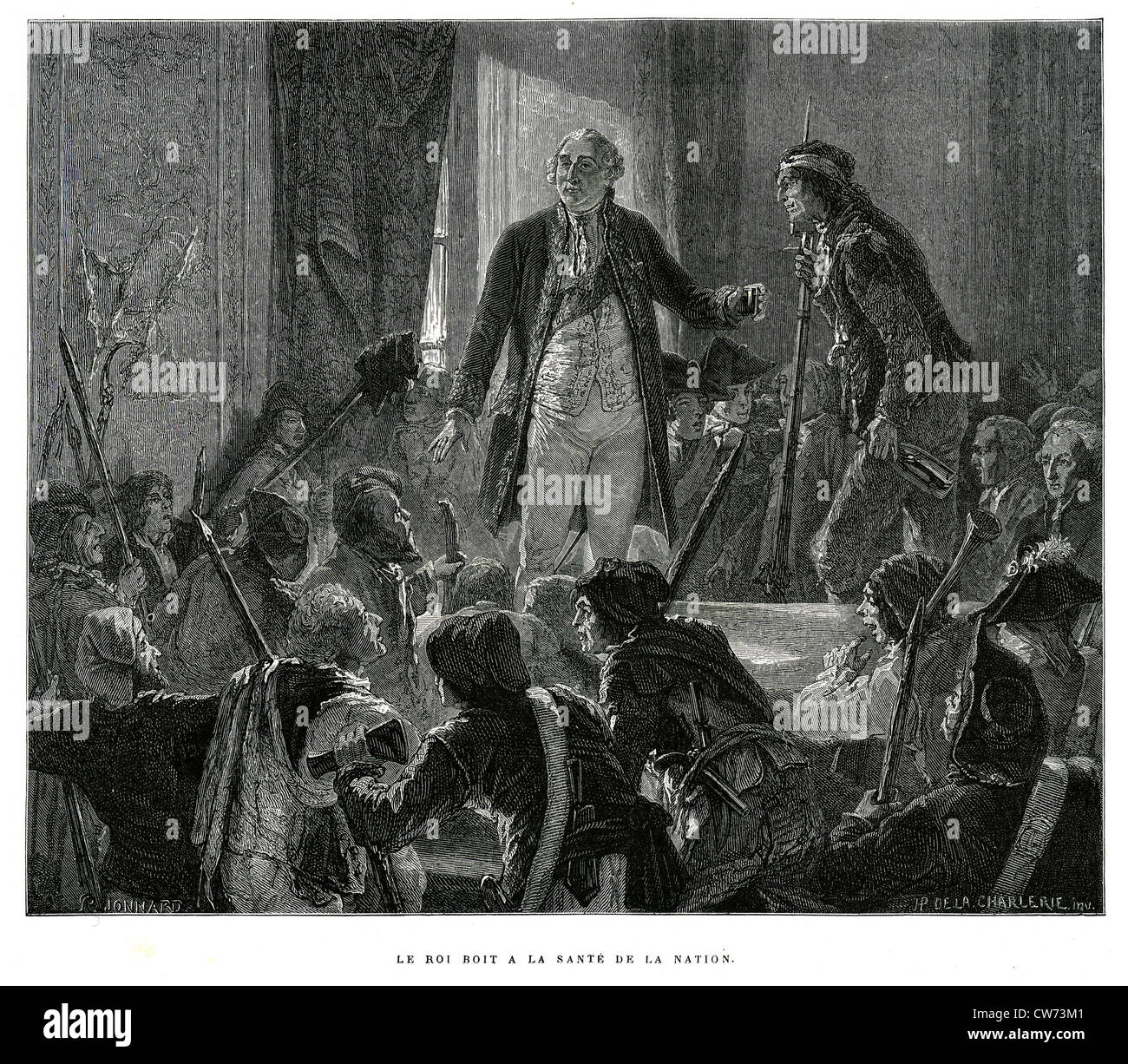 Louis XIV Stock Photo