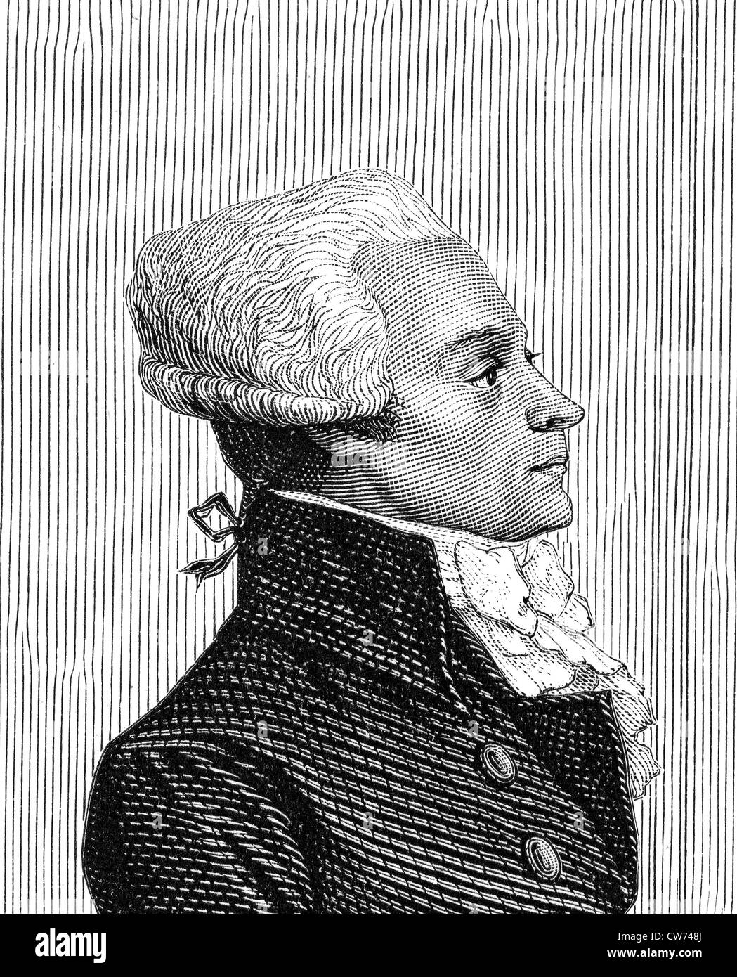 Portrait robespierre Black and White Stock Photos & Images Alamy