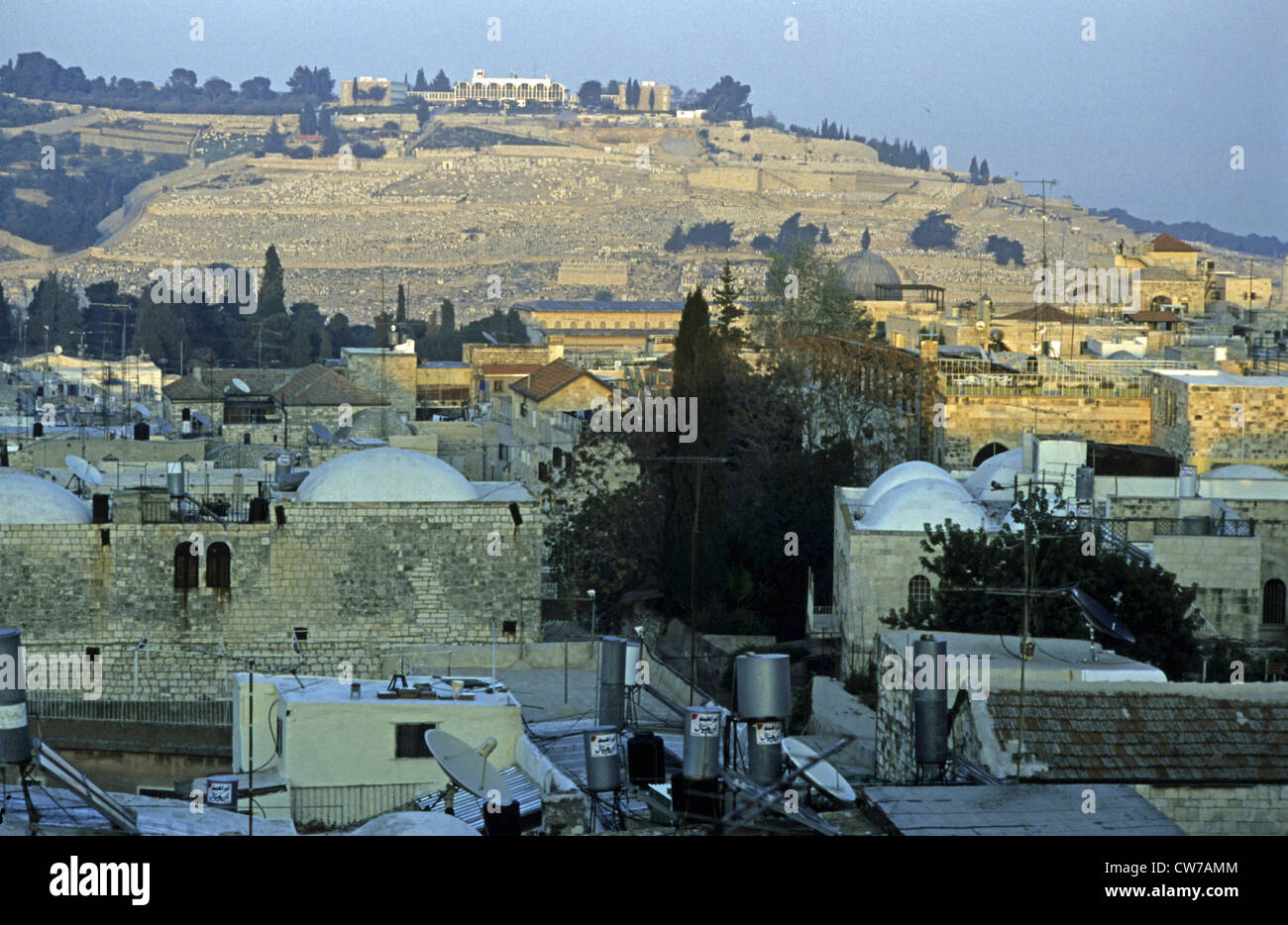 Mount of olives jerusalem view hi-res stock photography and images - Alamy