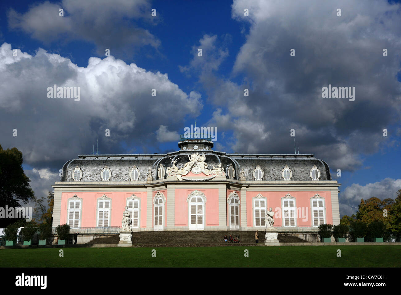 Benrath castle, Germany, North Rhine-Westphalia, Duesseldorf Stock Photo
