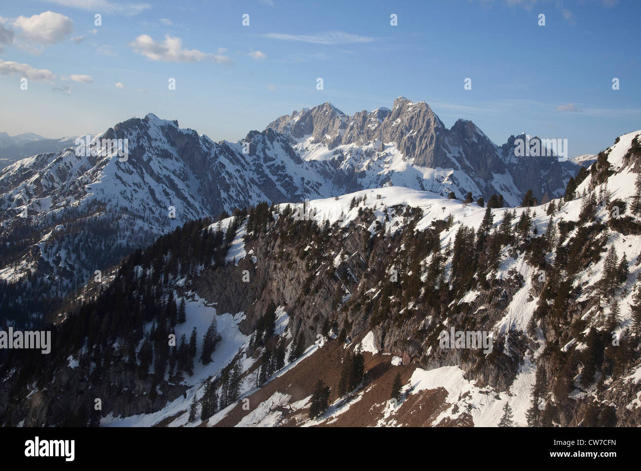 Hochkalter mountain in Berchtesgadener Alpen, Germany, Bavaria, NP Berchtesgaden Stock Photo