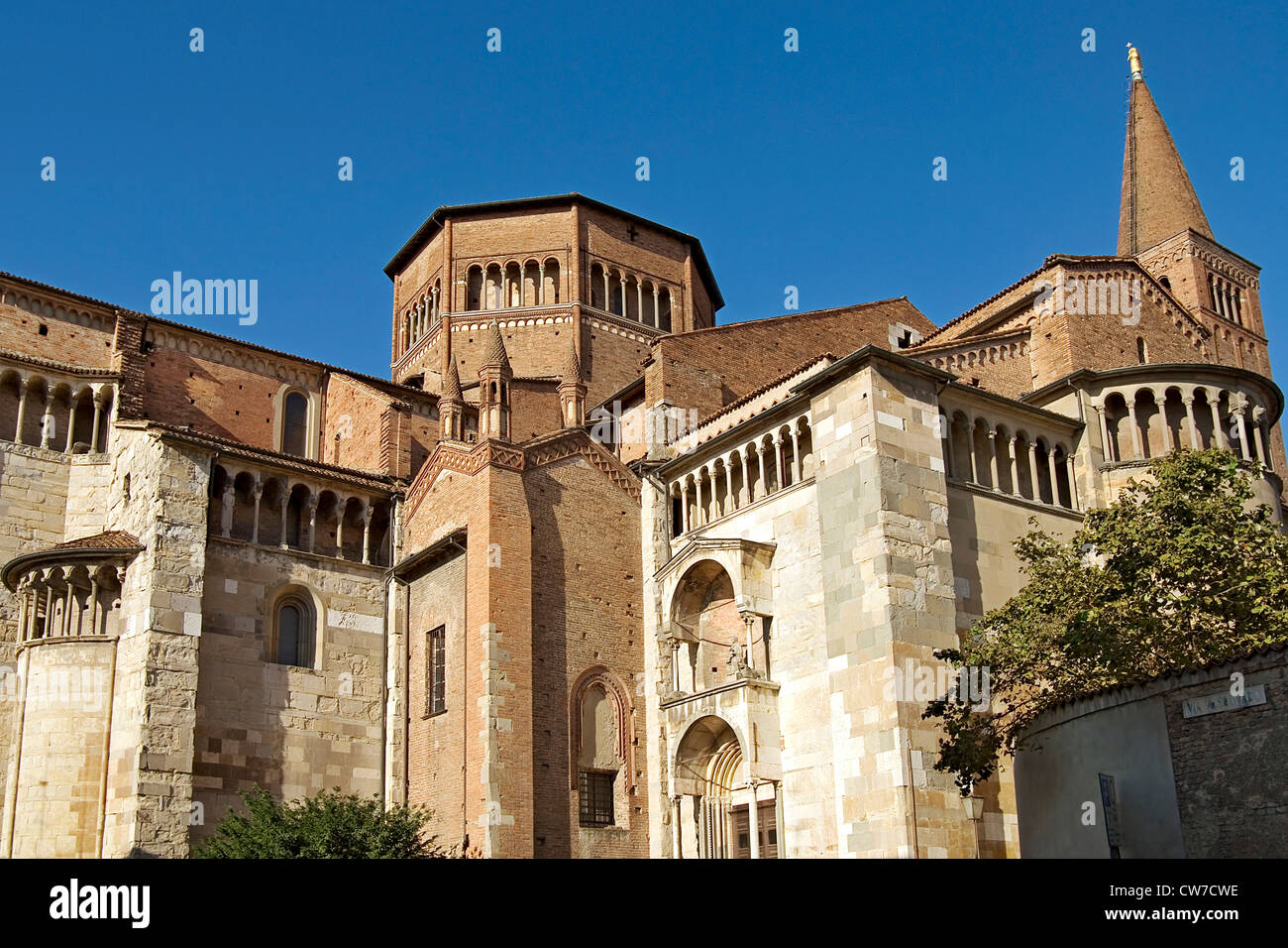 Piacenza Cathedral, Italy, Emilia Romagna, Piacenza Stock Photo