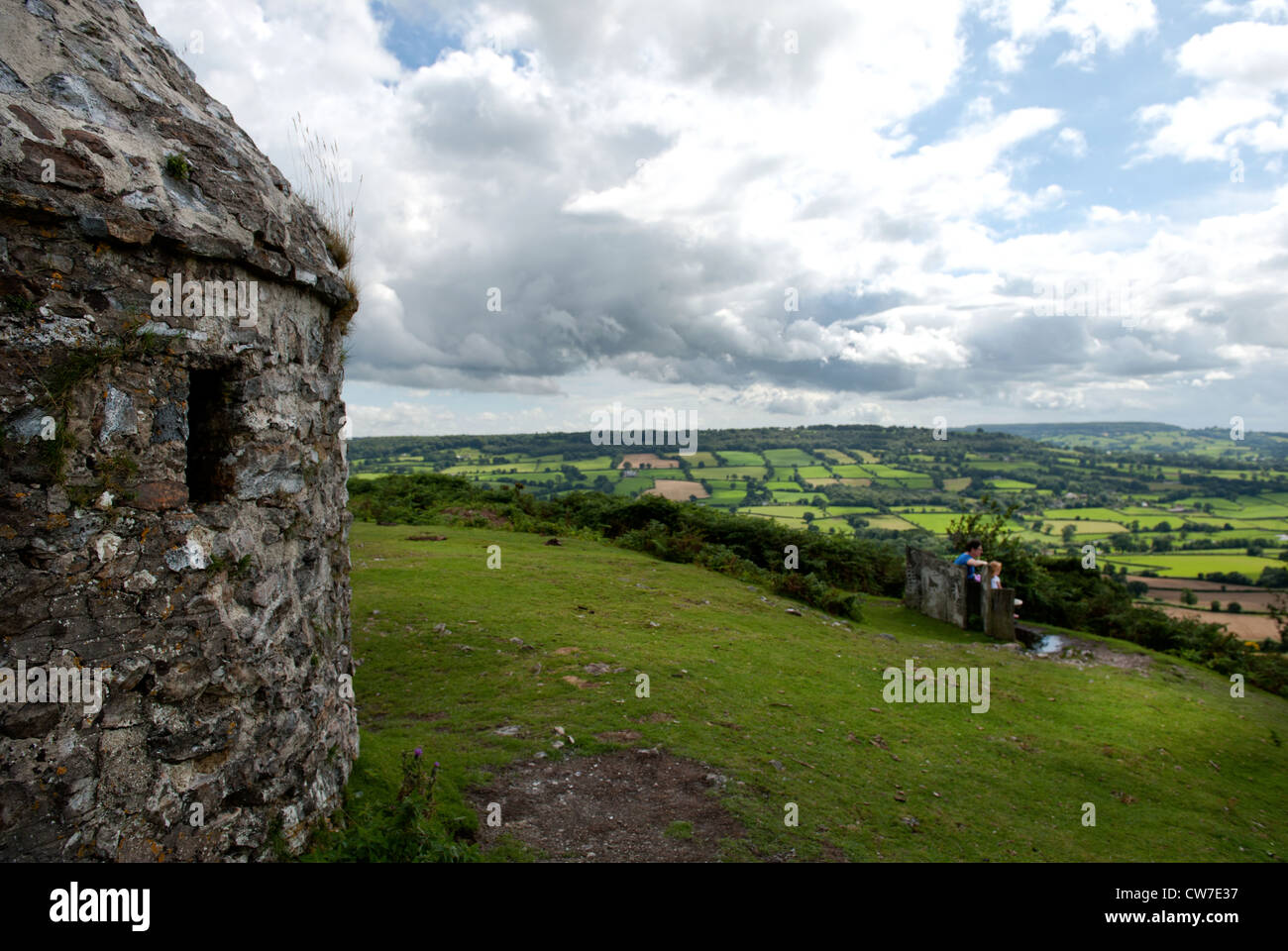 Culmstock Beacon on the edge of Blackdown Hills, Devon, England UK Stock Photo Alamy