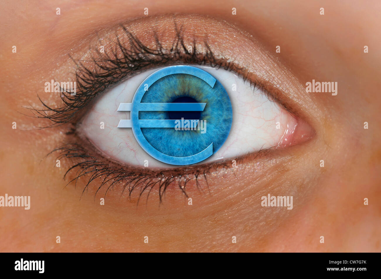 Euro Eyes High Resolution Stock Photography And Images Alamy