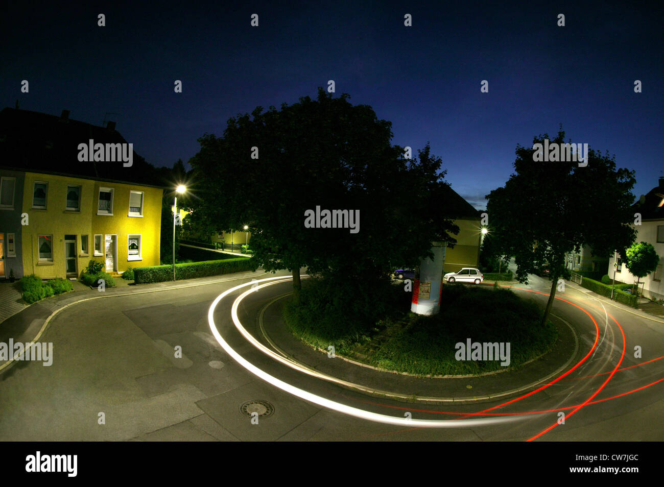 Lanterns Houses And Dead Trees Hi res Stock Photography And Images Alamy