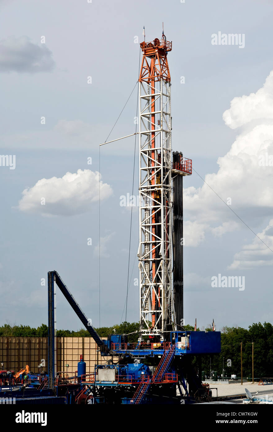 Texas Oil Rig Stock Photo - Alamy