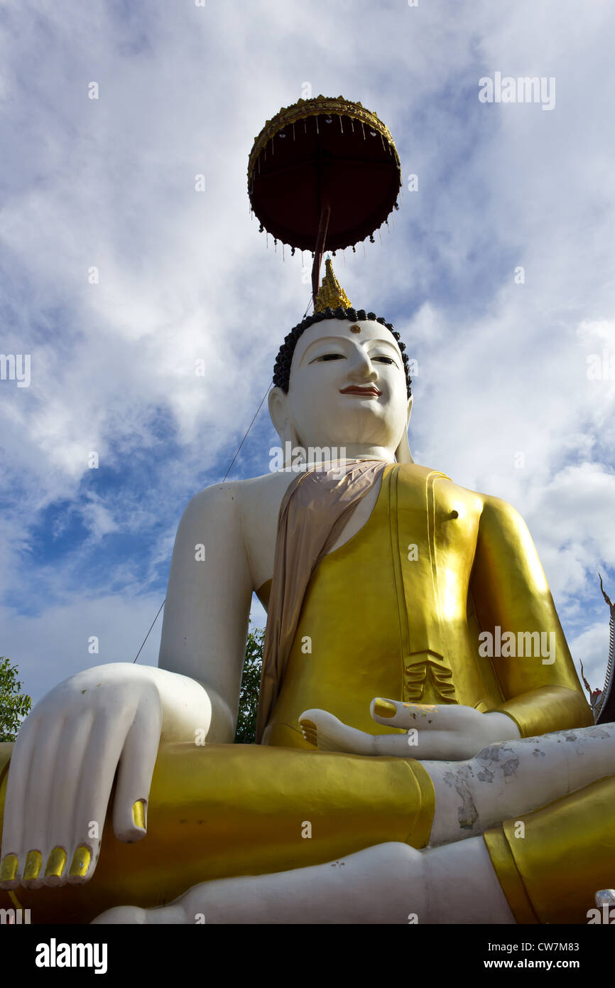 Photo of Big Buddha Statue with the Blue Sky and White Clouds in the ...