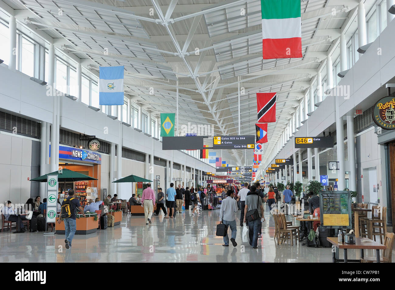 Terminal B Washington Dulles International Airport located in Loudon
