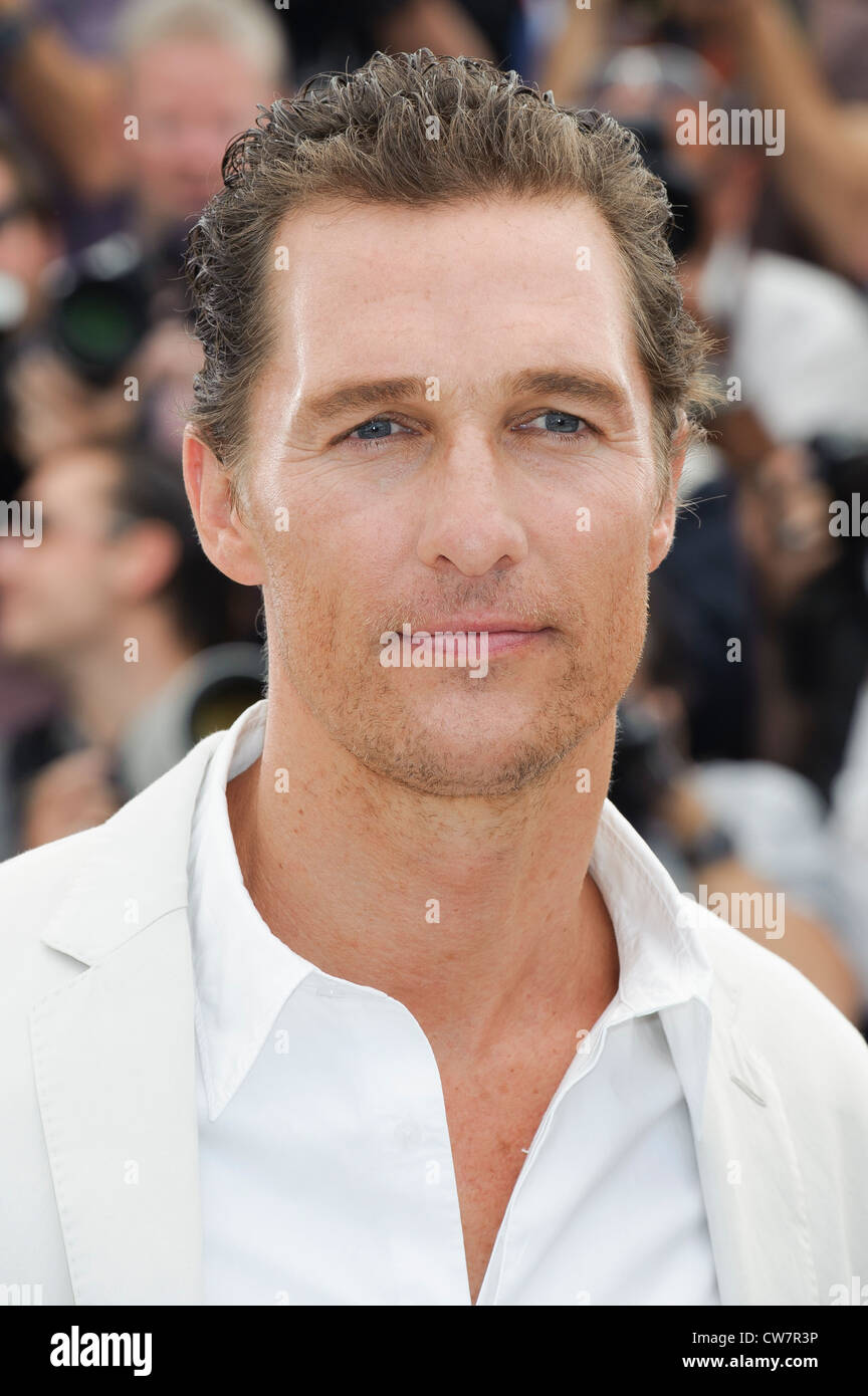 Matthew McConaughey during a photo call for Mud at the 65th international film festival, in Cannes. Stock Photo