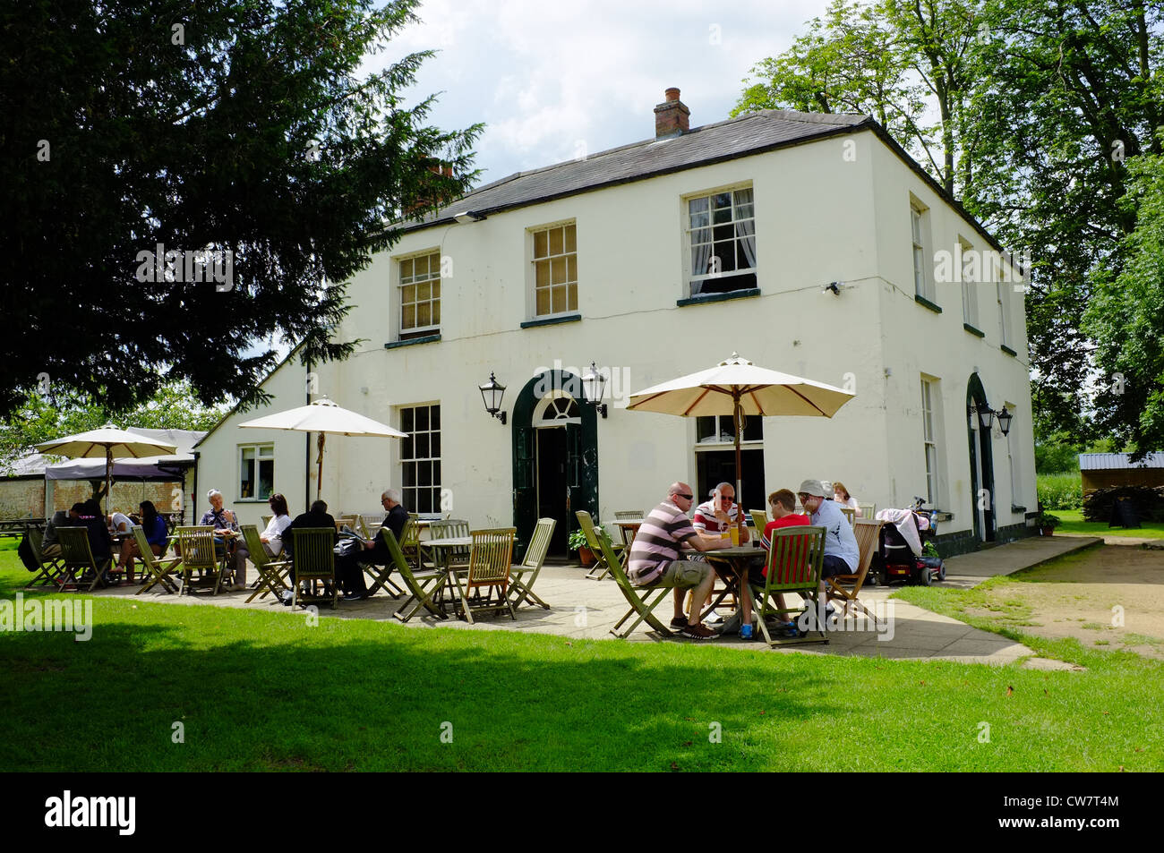 The Isis Tavern, Iffley lock, Oxford Stock Photo