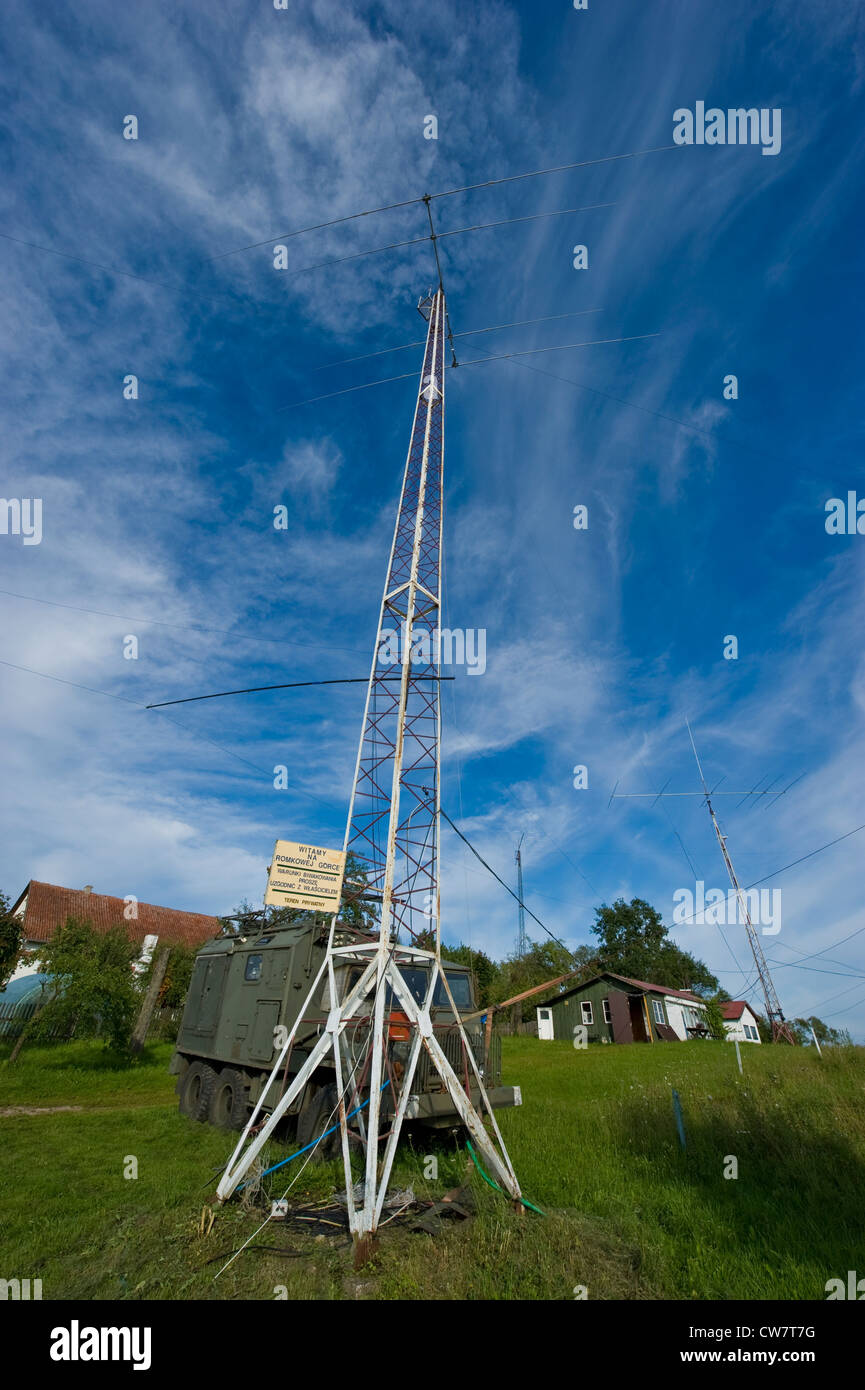 Amateur radio tower hi-res stock photography and images - Alamy
