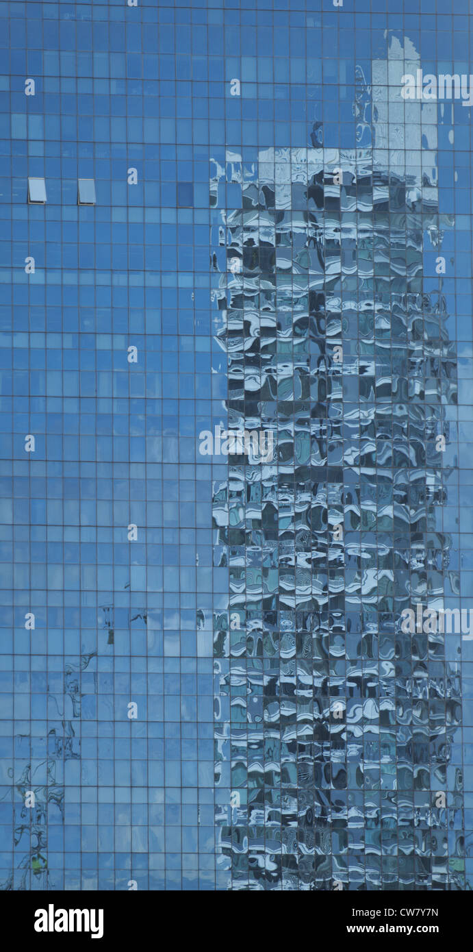 Skyscrapers panorama panoramic hi-res stock photography and images - Alamy