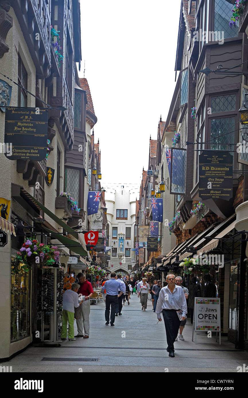 Perth city centre shopping , Western Australia Stock Photo Alamy