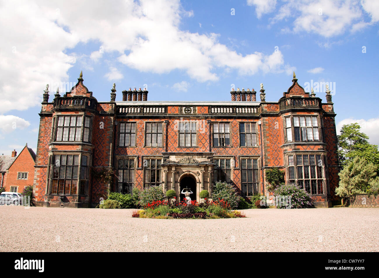 Stately home, Arley Hall and Gardens, Cheshire, UK Stock Photo Alamy