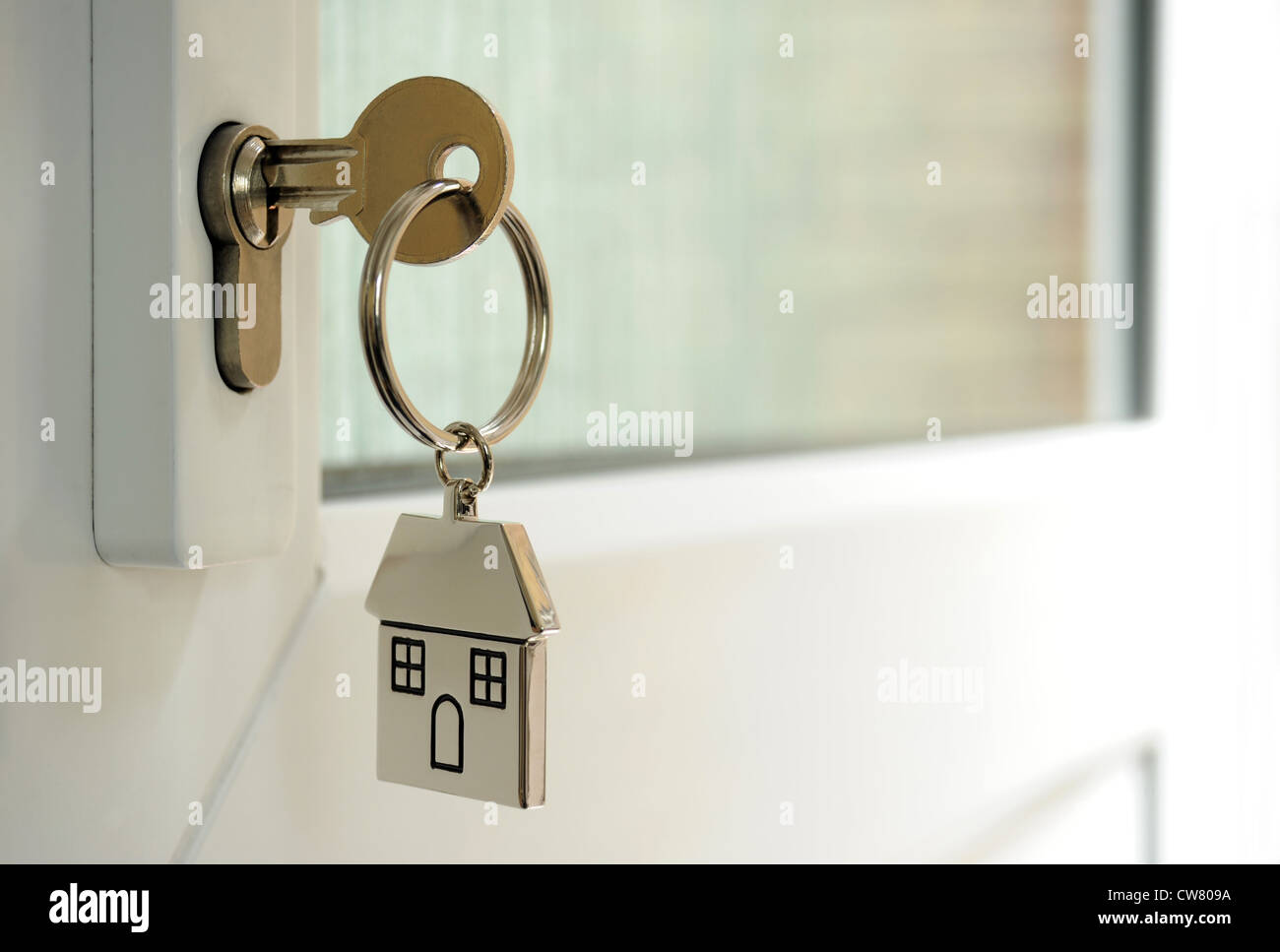 House Key In Door Lock With House Key Fob Re Home Buyers First