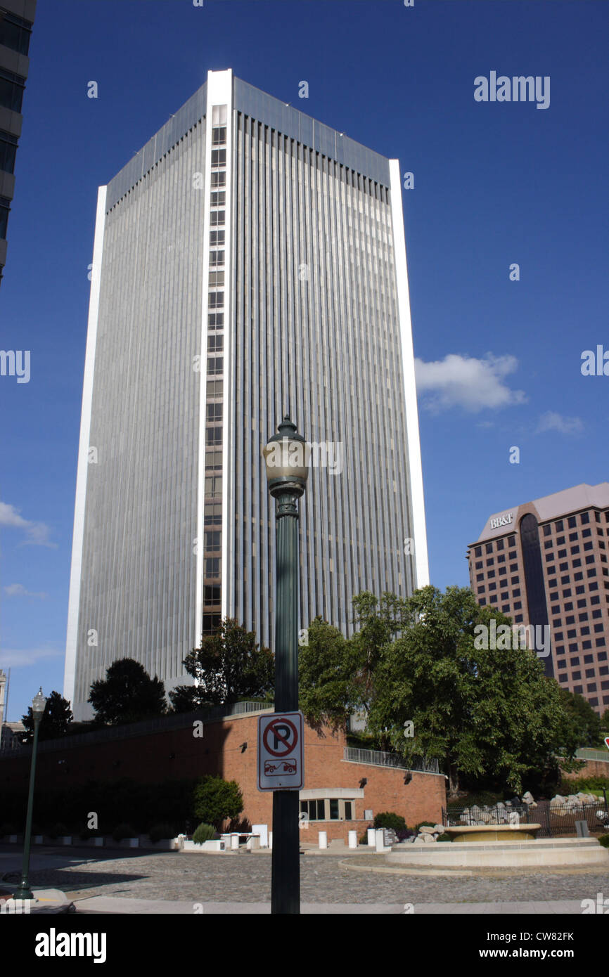 Federal Reserve building in downtown Richmond, Virginia, USA Stock Photo