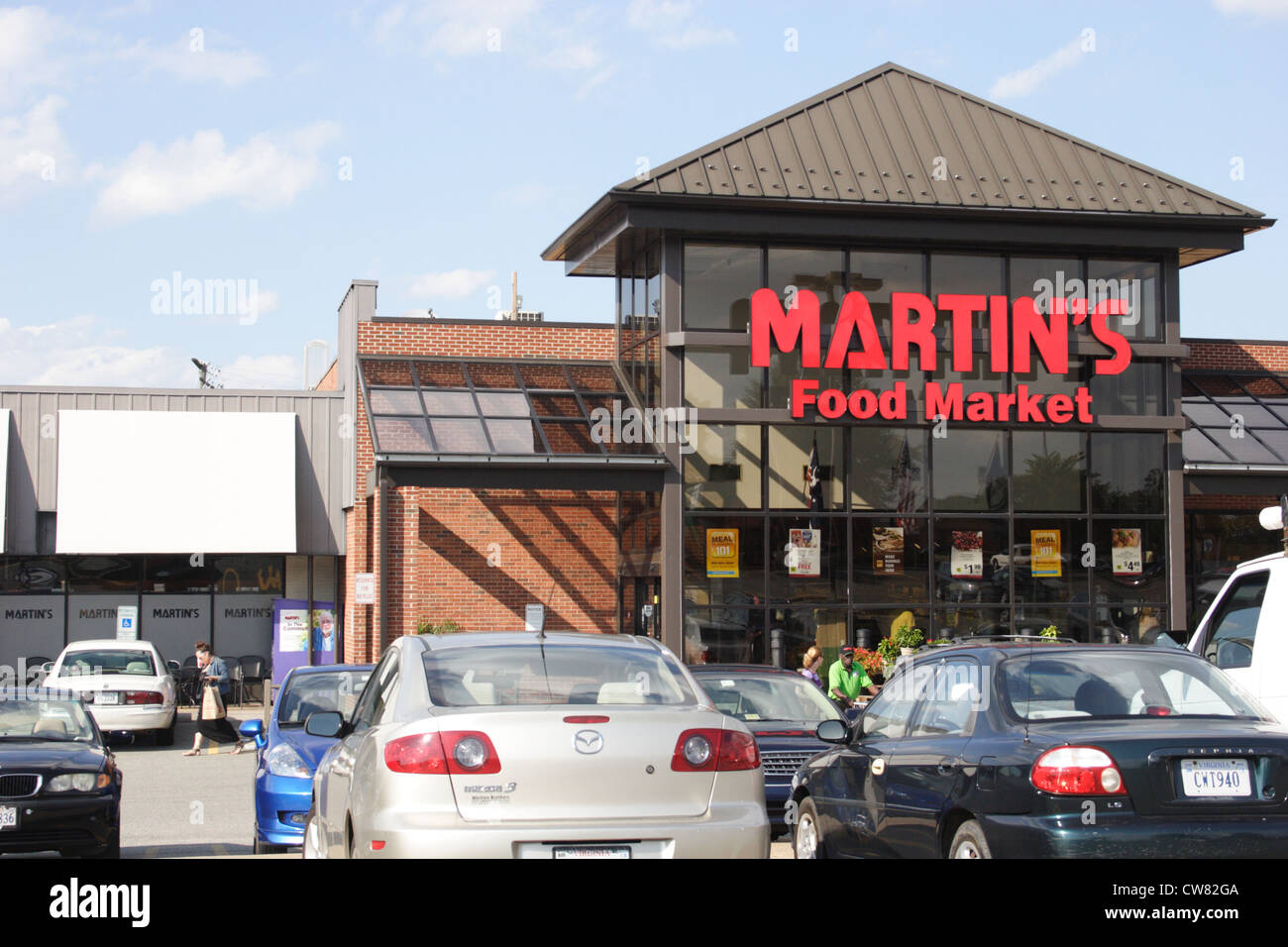 Martin's grocery store in Richmond, Virginia, USA in 2012 Stock Photo