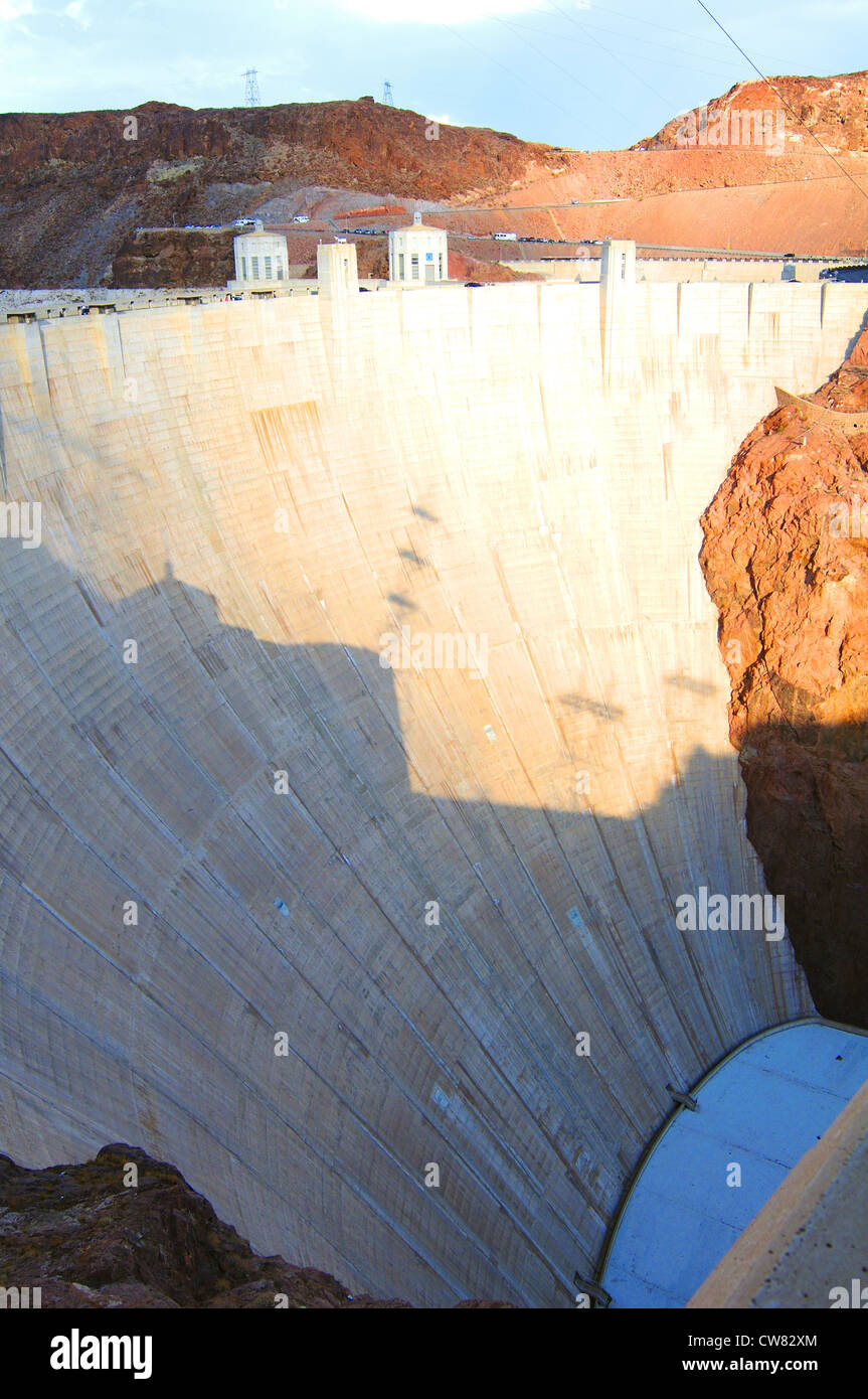 Hoover Dam on the Colorado River, USA Stock Photo - Alamy
