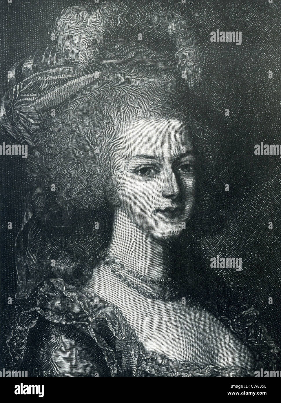 Marie Antoinette, wife of King Louis XVI of France, was the 15th Stock Photo: 49965258 - Alamy