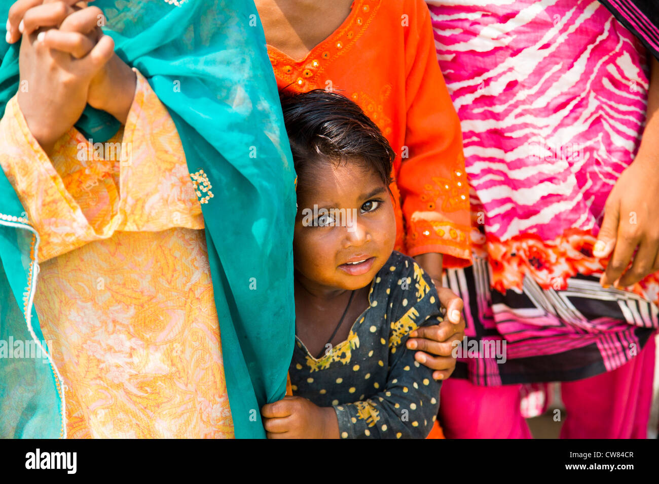 Young girl in Punjab Province, Pakistan Stock Photo