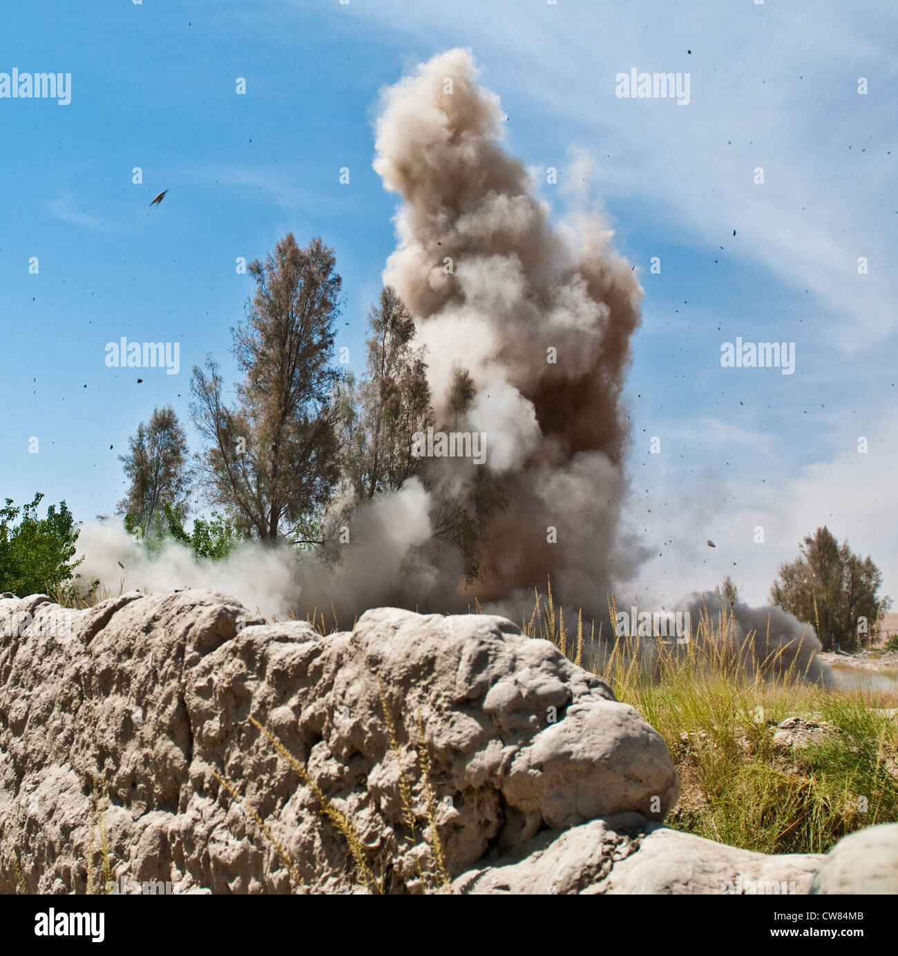 Set charge destroyed the building along with the ieds hires stock photography and images Alamy