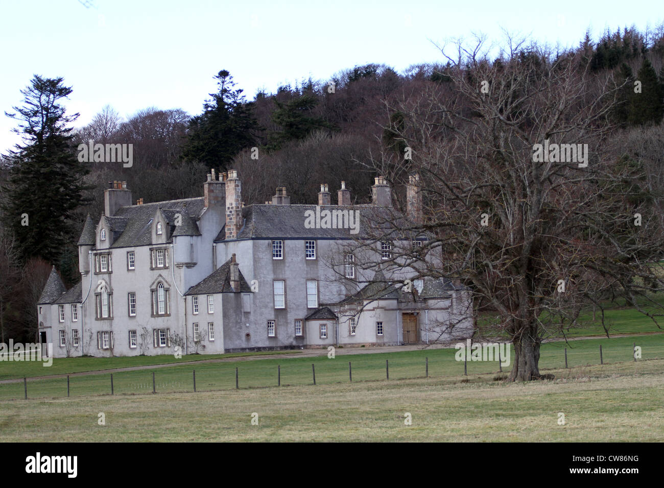 Leith Hall near Stock Photo Alamy