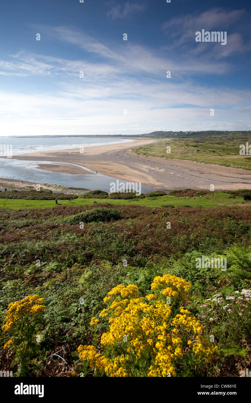 Ogmore-by-Sea, Vale of Glamorgan, Wales, part of the Glamorgan Heritage Coastline of South Wales, UK Stock Photo