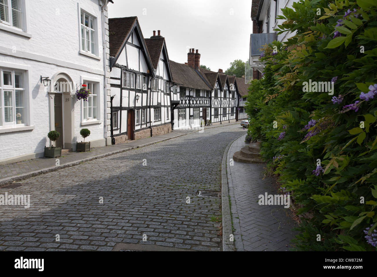 Mill Street, Warwick Stock Photo Alamy