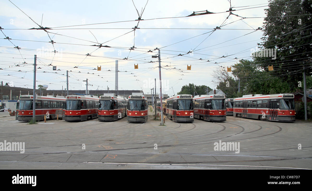 Original Photograph: Toronto TTC PCC 4500 at Long Branch Loop [2]