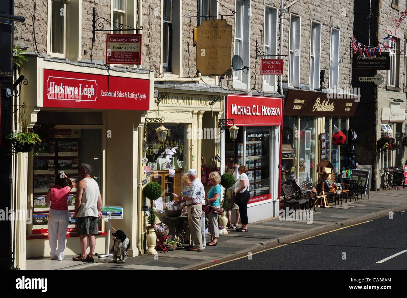 Grange Over Sands Cumbria High Resolution Stock Photography and Images