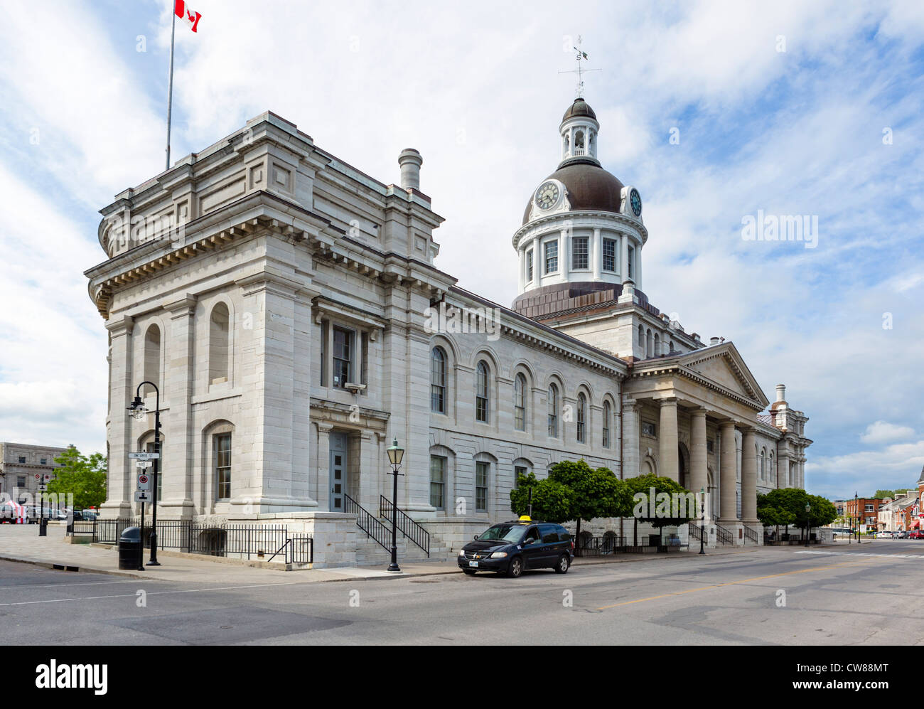City Hall, Ontario Street, Kingston, Ontario, Canada Stock Photo