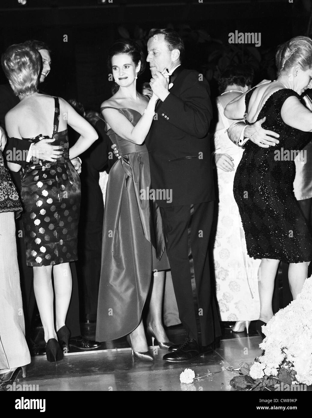 Ball dancing gown Black and White Stock Photos & Images Alamy