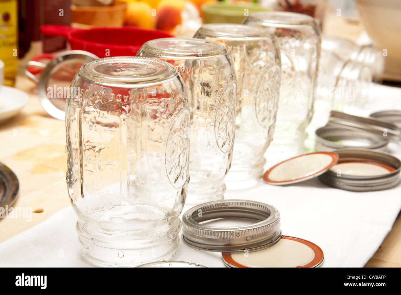 Sterilized jars hi-res stock photography and images - Alamy