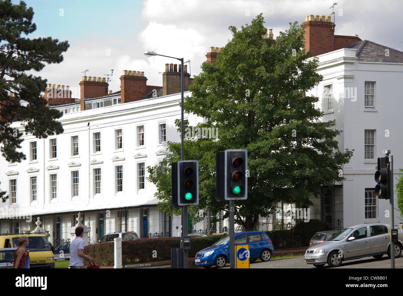 Lansdowne Circus Leamington Spa, Warwickshire, England Stock Photo Alamy