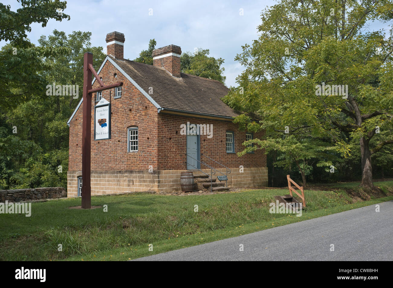 Krause Bunter House also the Potter's House1782 at Historic Bethabara